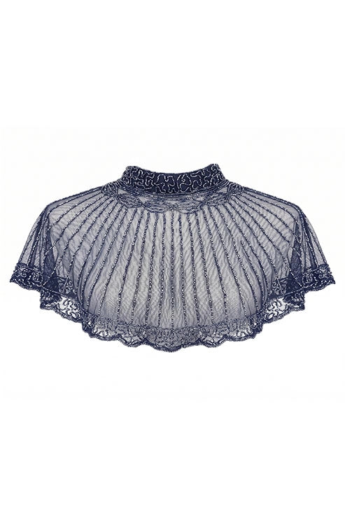 Cuello Joya Luz Azul oscuro