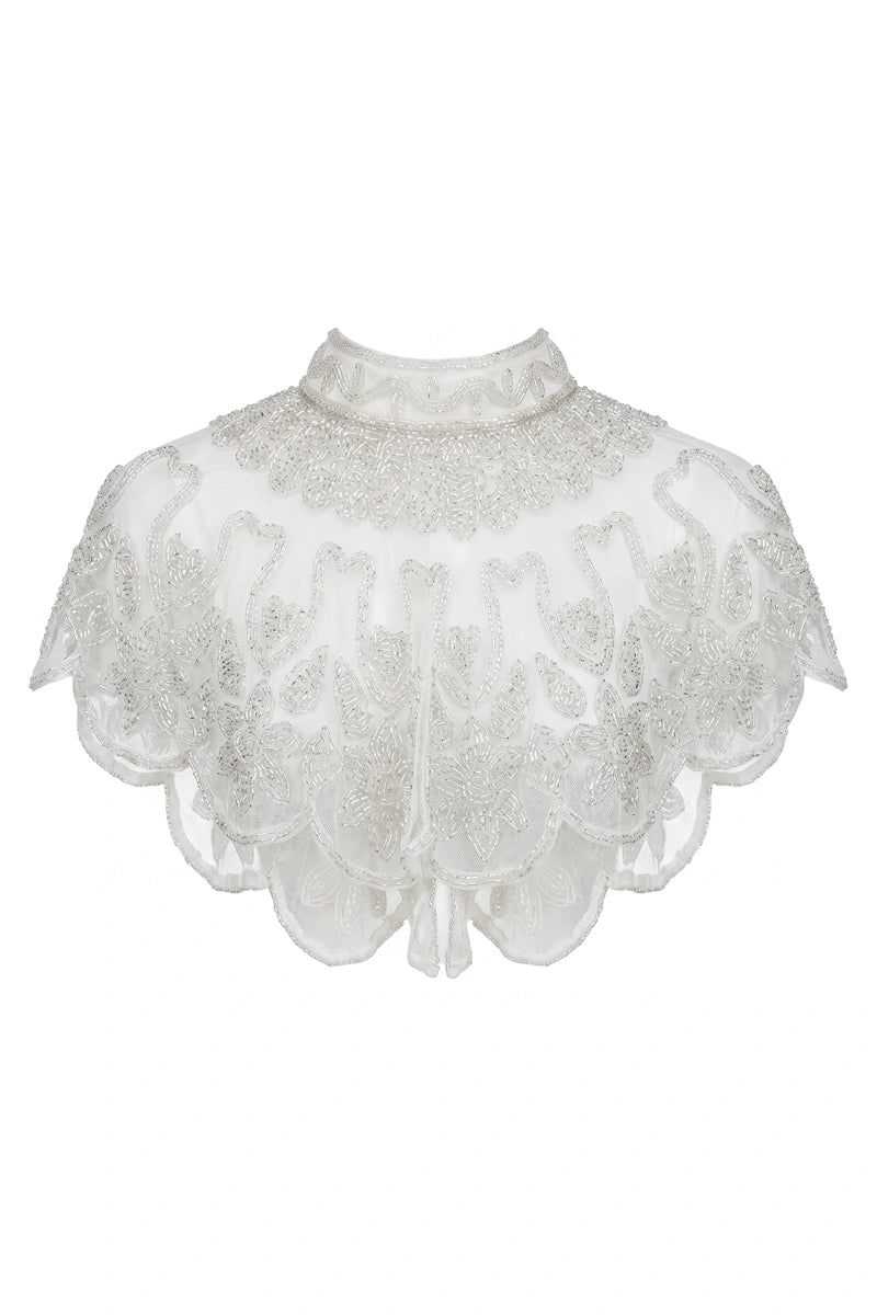 Cuello Joya Rayana Blanco shine