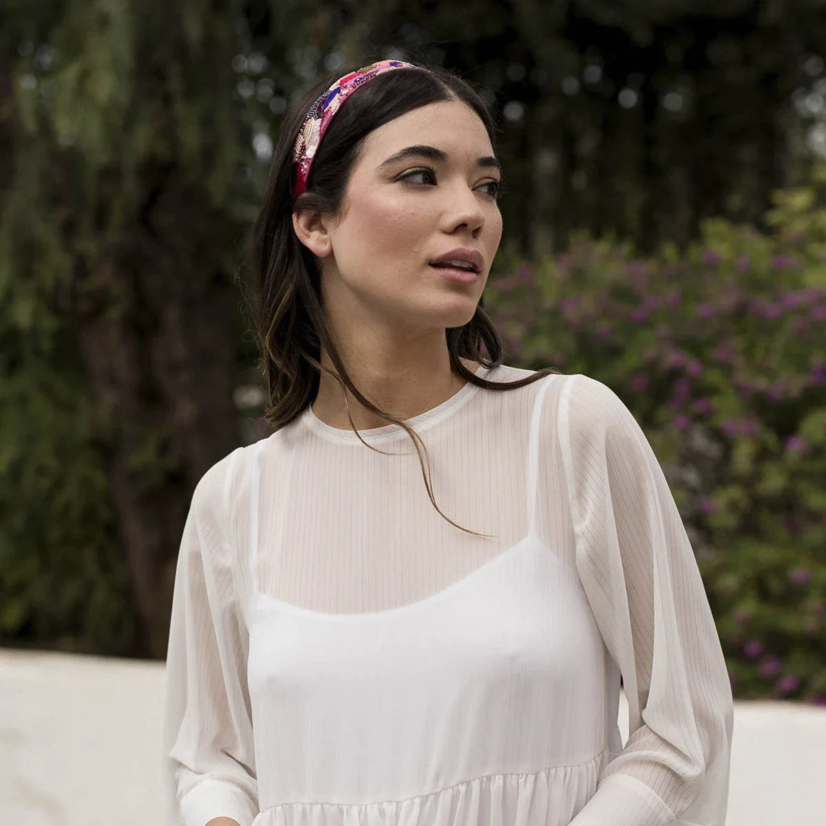 Diadema Banda Jai Rosa dark