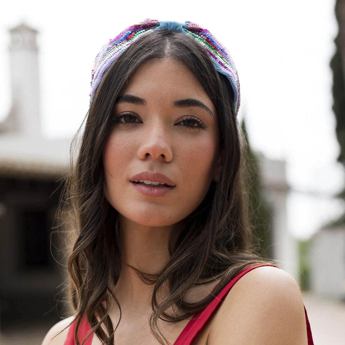 Diadema Lentejuelas Multicolor