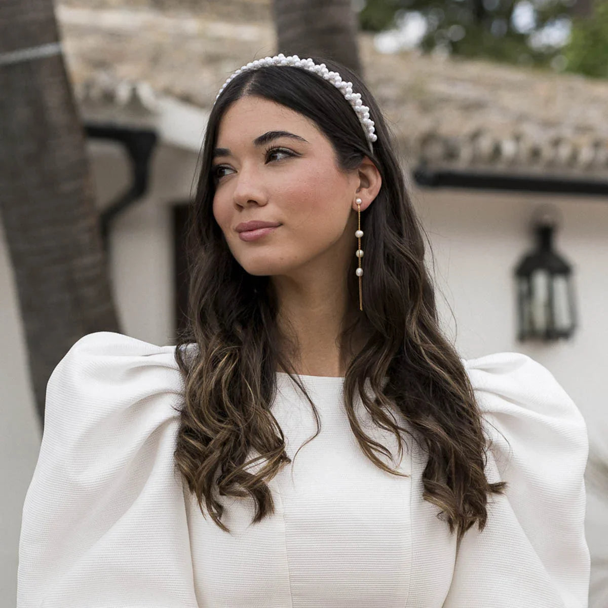 Pendientes Delicate Perlas