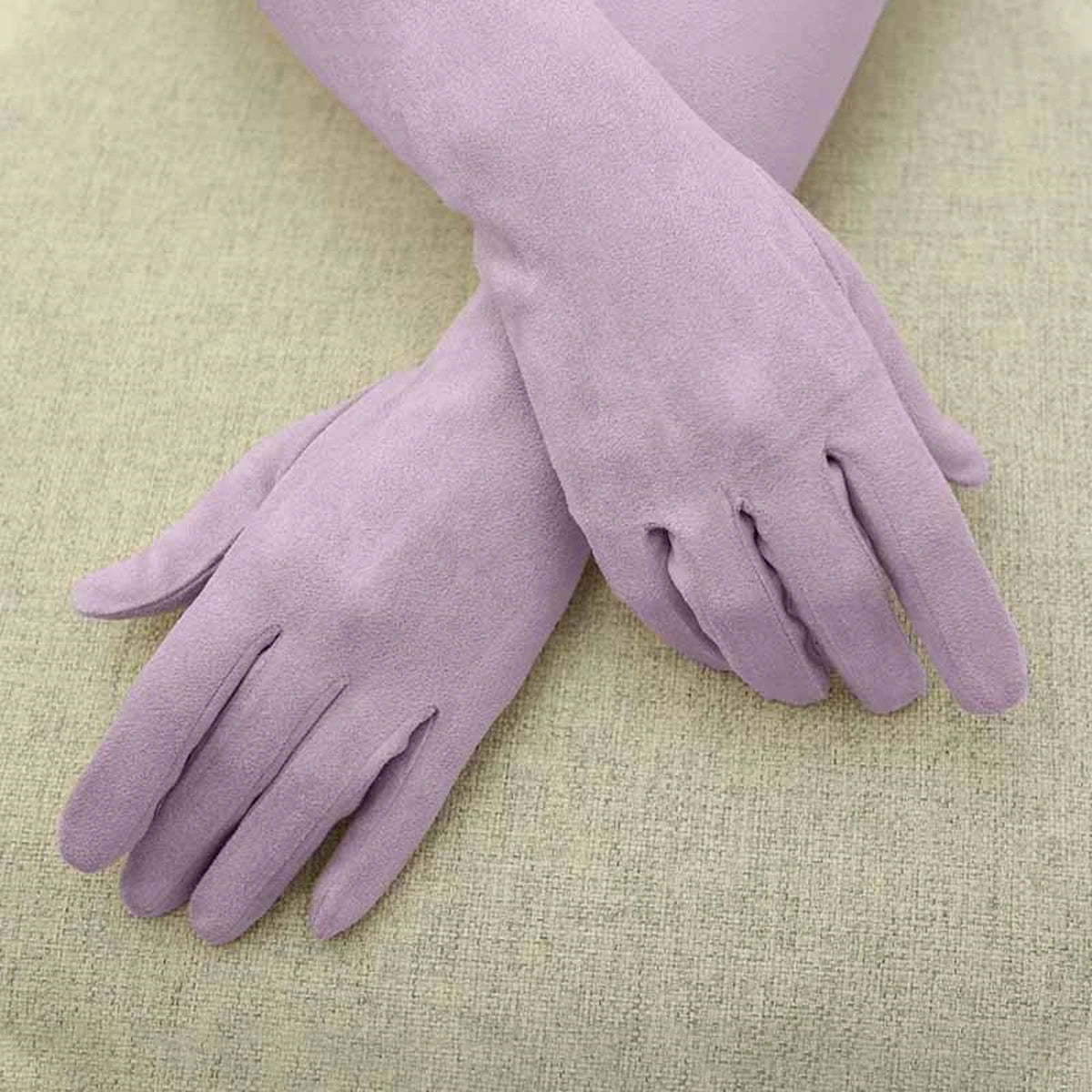 Guantes Invitada Antelina Lila