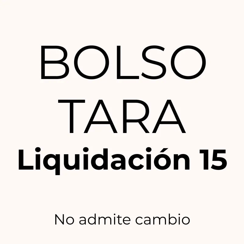 Bolso Tara Liquidación - 15€