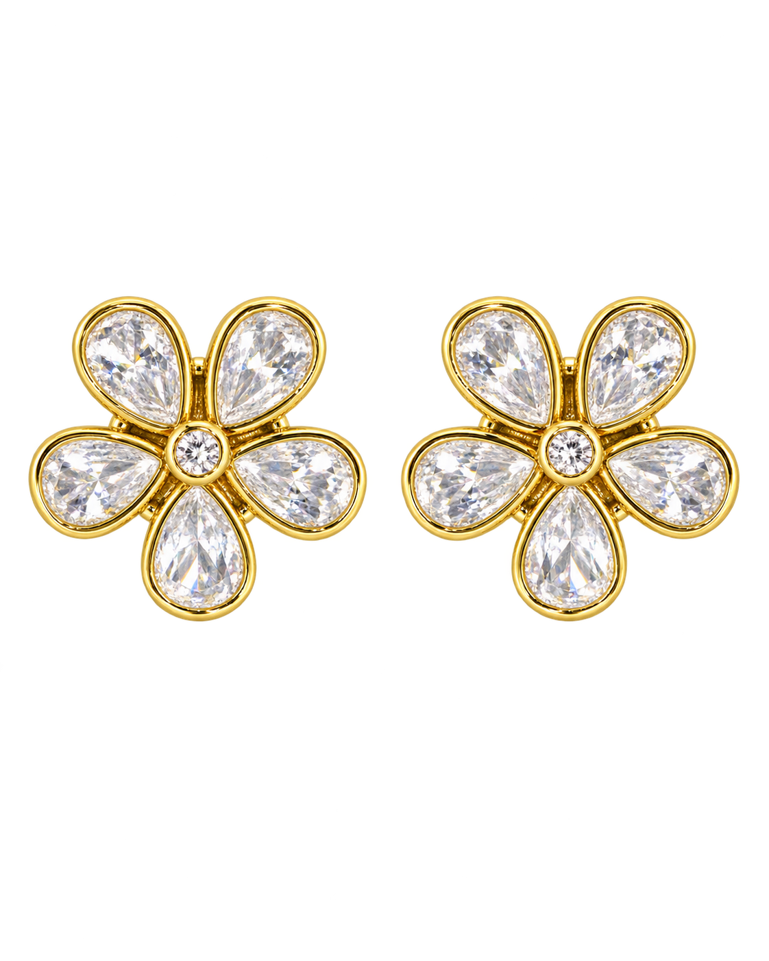 Pendientes Zareli Cristal