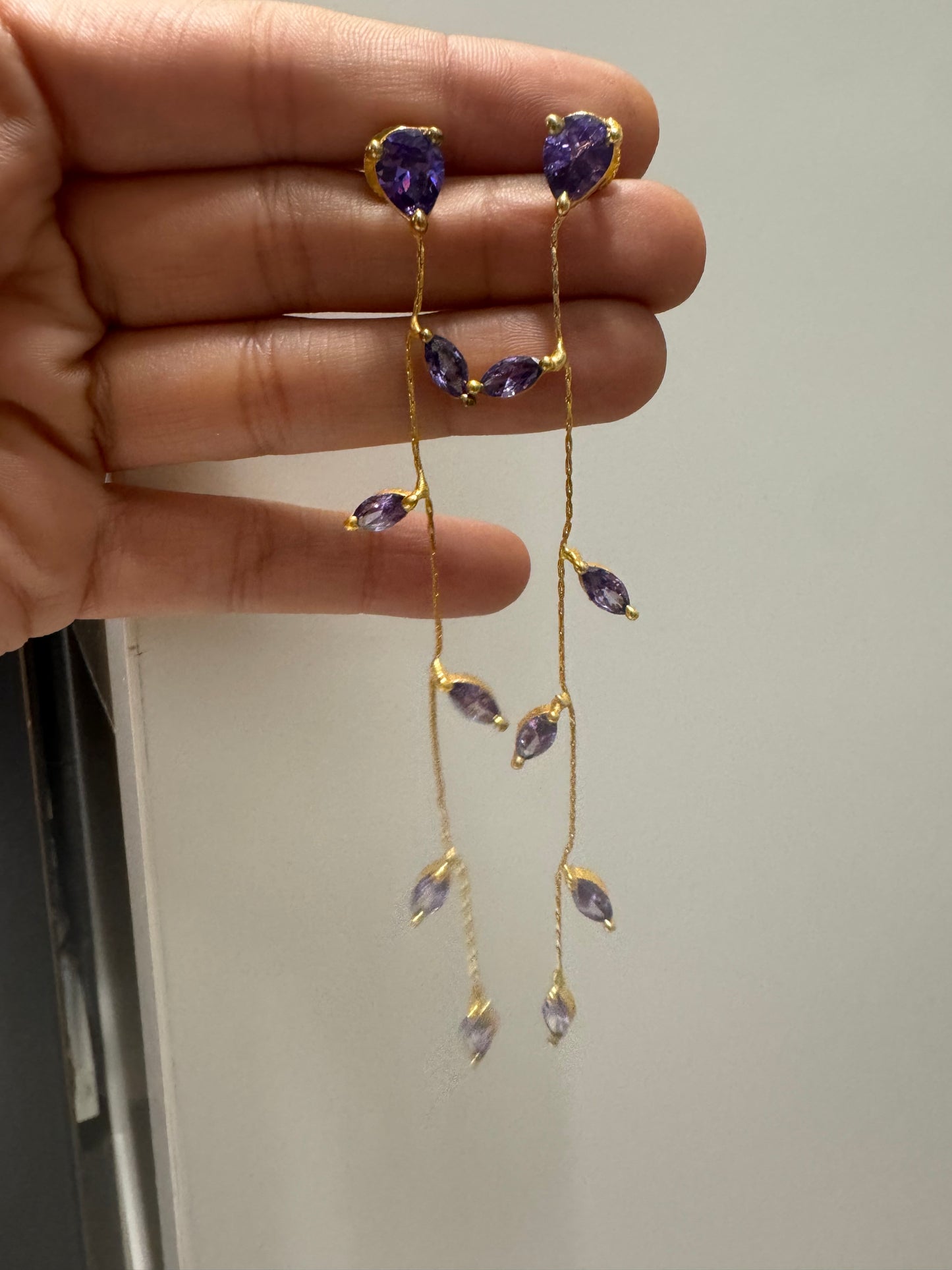 Pendientes Abril Zc Morado