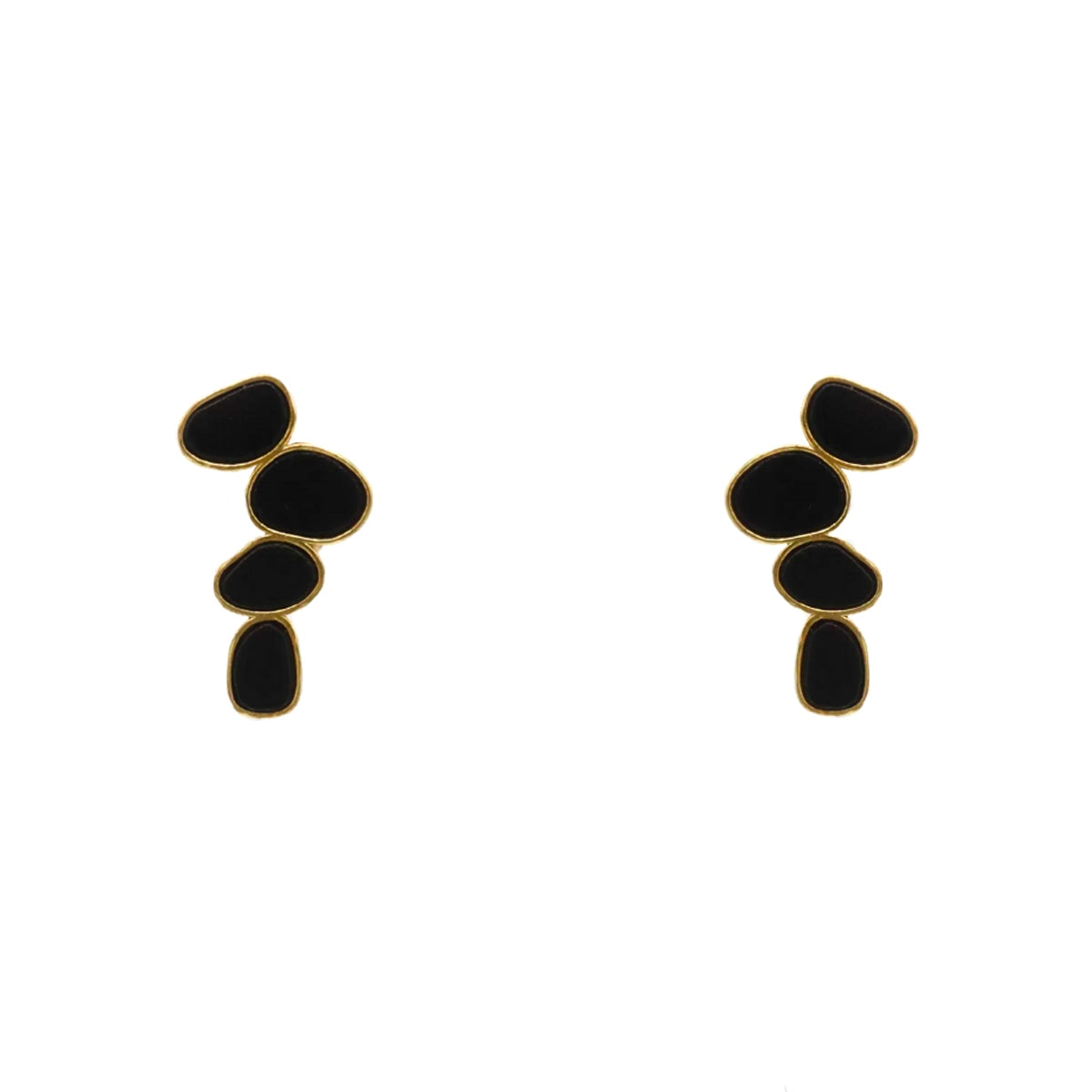 Matrix Pendientes Genís Small Negro