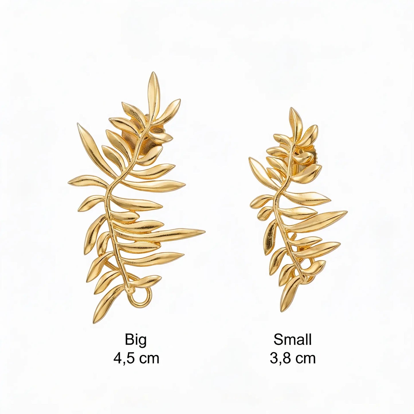 Matrix Fern Earrings Small