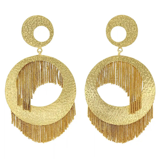 Pendientes Meteoros Flecos