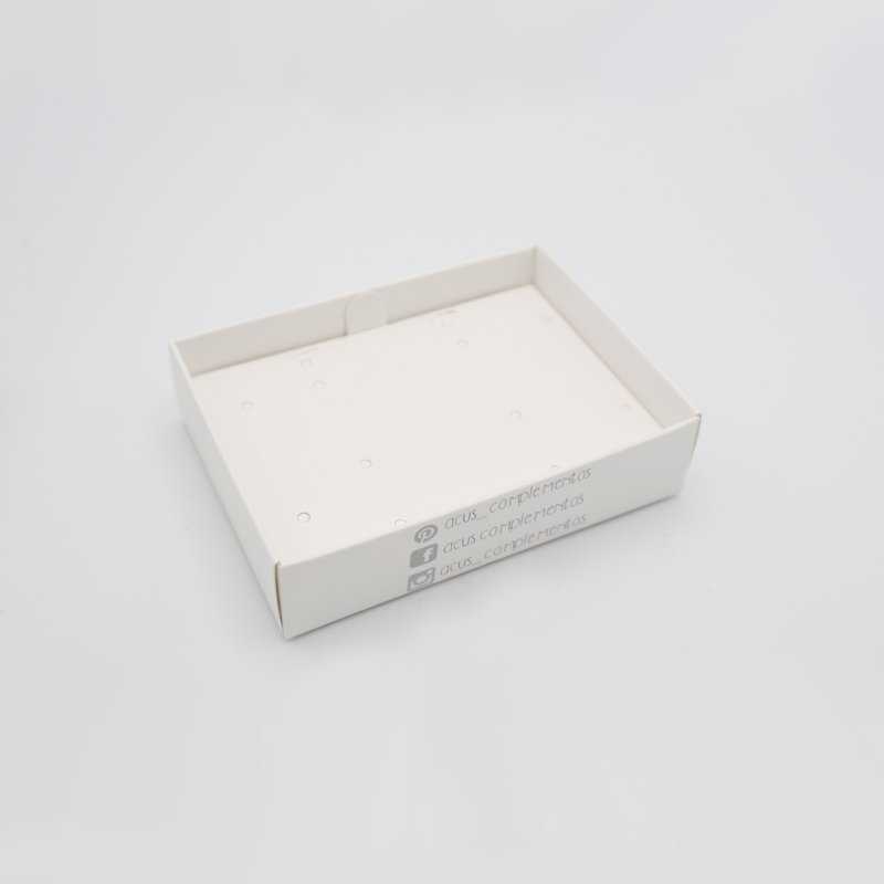 Caja Cartón Pendientes