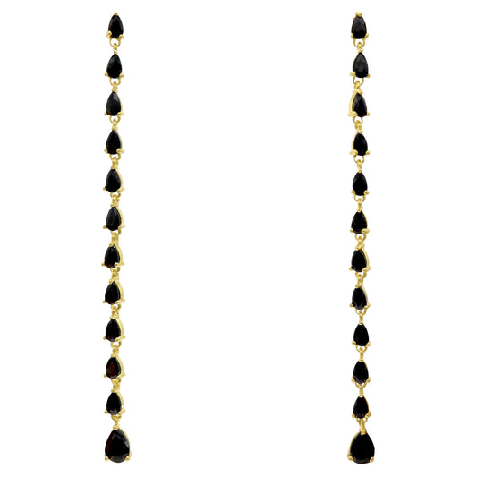 Pendientes Maura Zc Negro