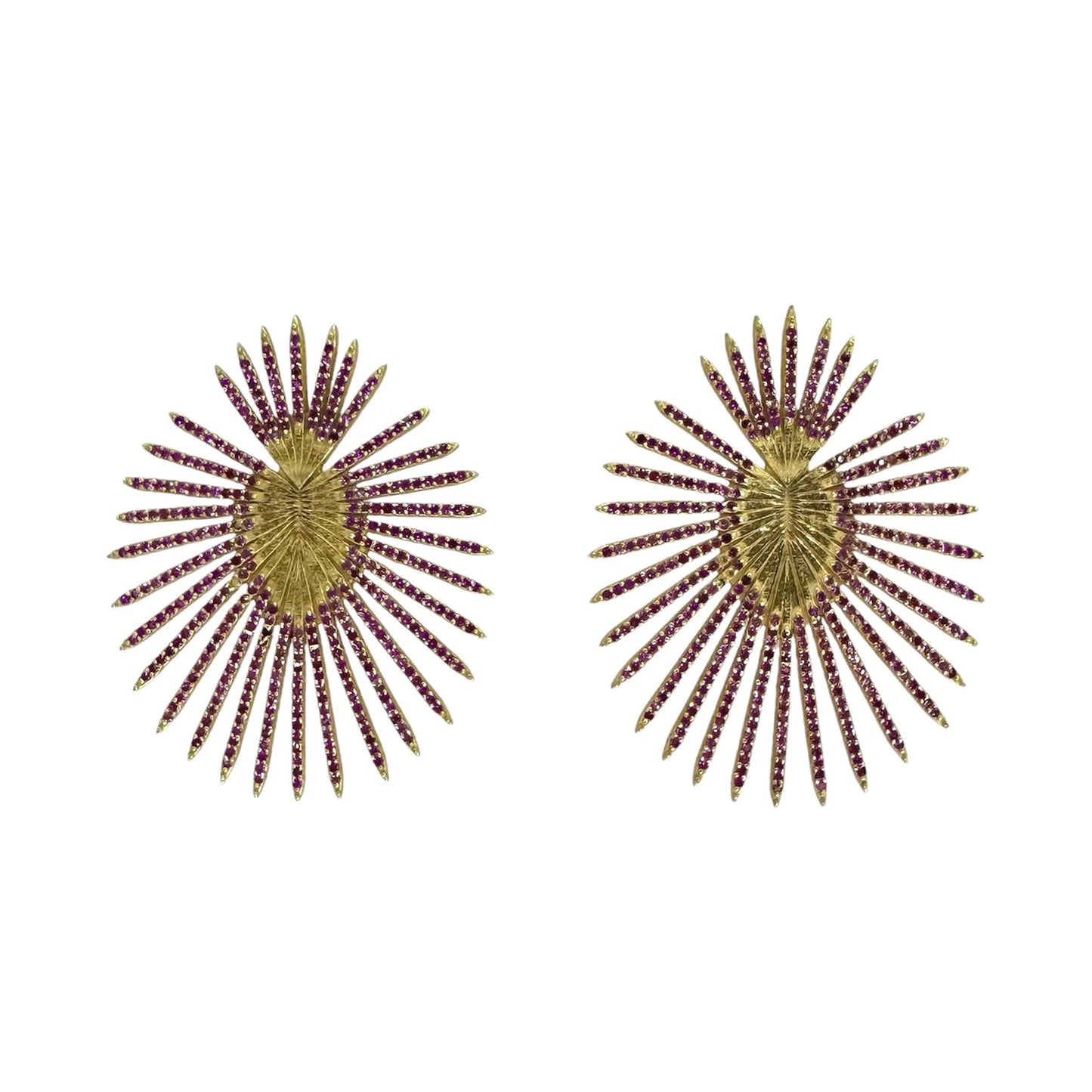 Pendientes Solstice Fucsia