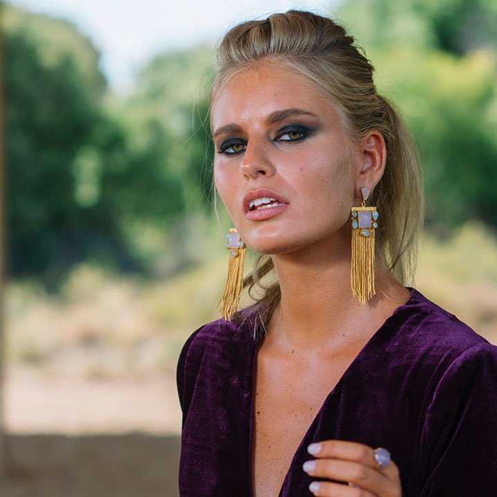 Pendientes Alhambra Rosas
