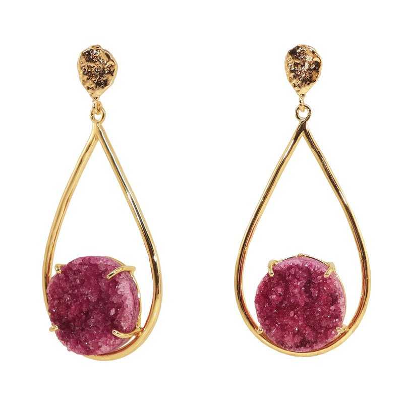 Pendientes Alila Fucsia mo