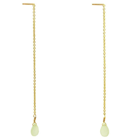 Pendientes Cadena Iconic Verde claro