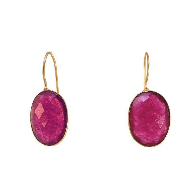 Pendientes Cloud Rubí