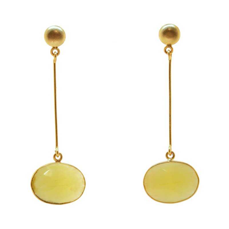 Pendientes Newton Amarillo