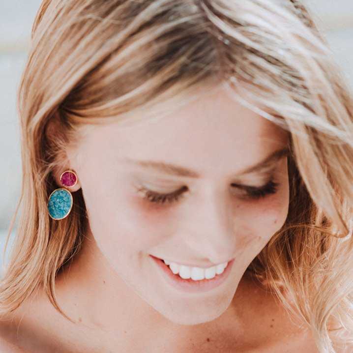 Encargo Pendientes Rupia Desmontable Personalizados (2 Meses)