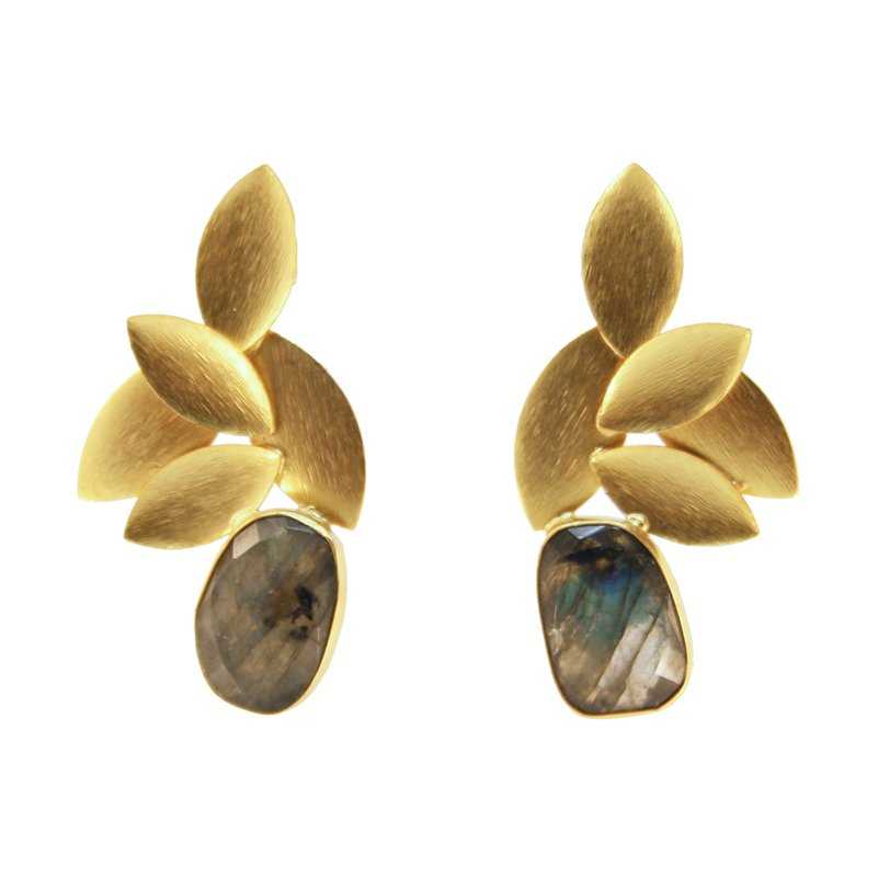 Pendientes Tívoli Labradorita