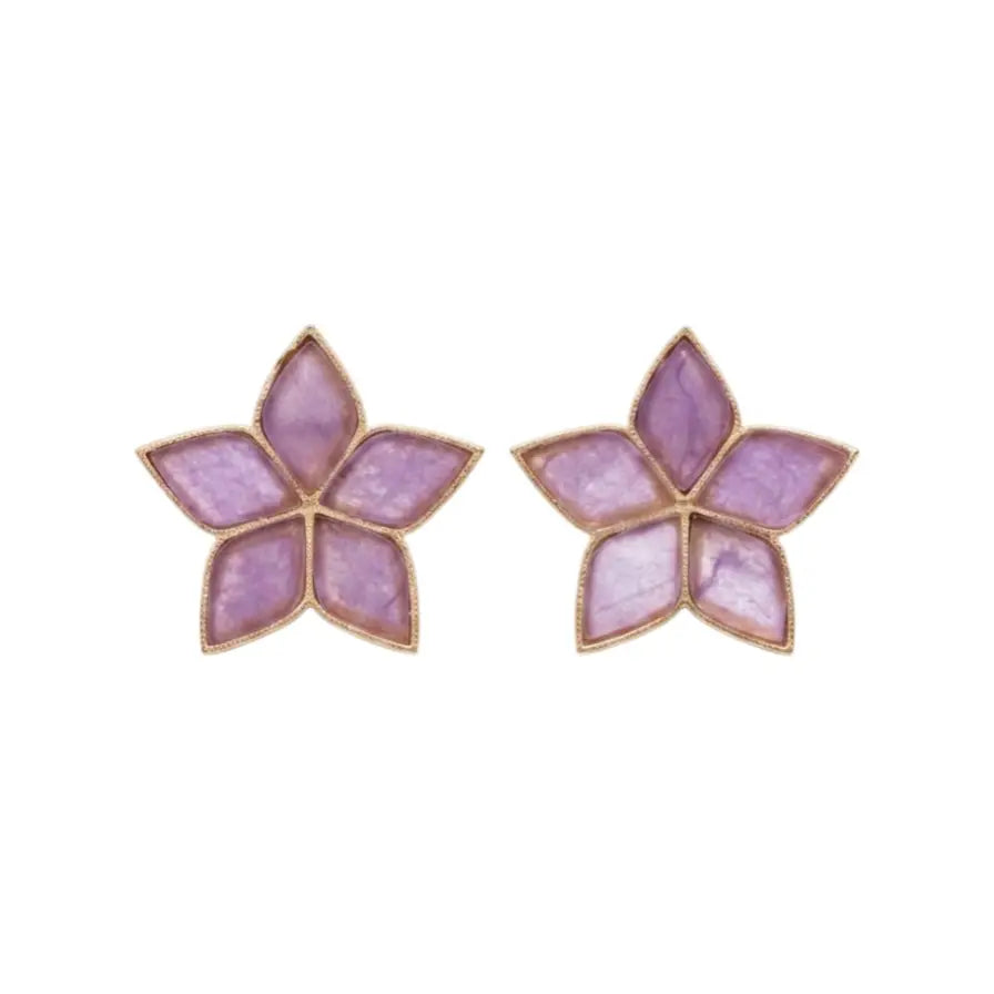 Pendientes Abelia Ed. Limitada Lila