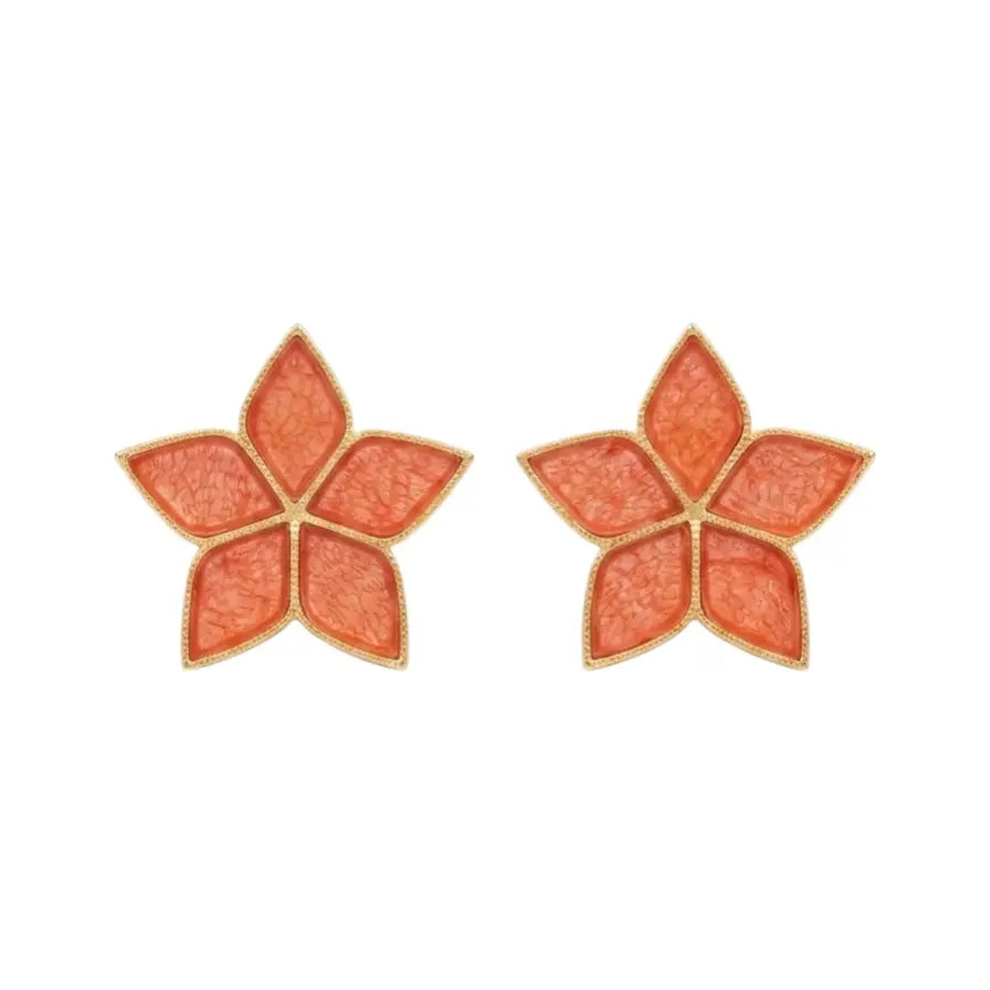 Pendientes Abelia Ed. Limitada Naranja