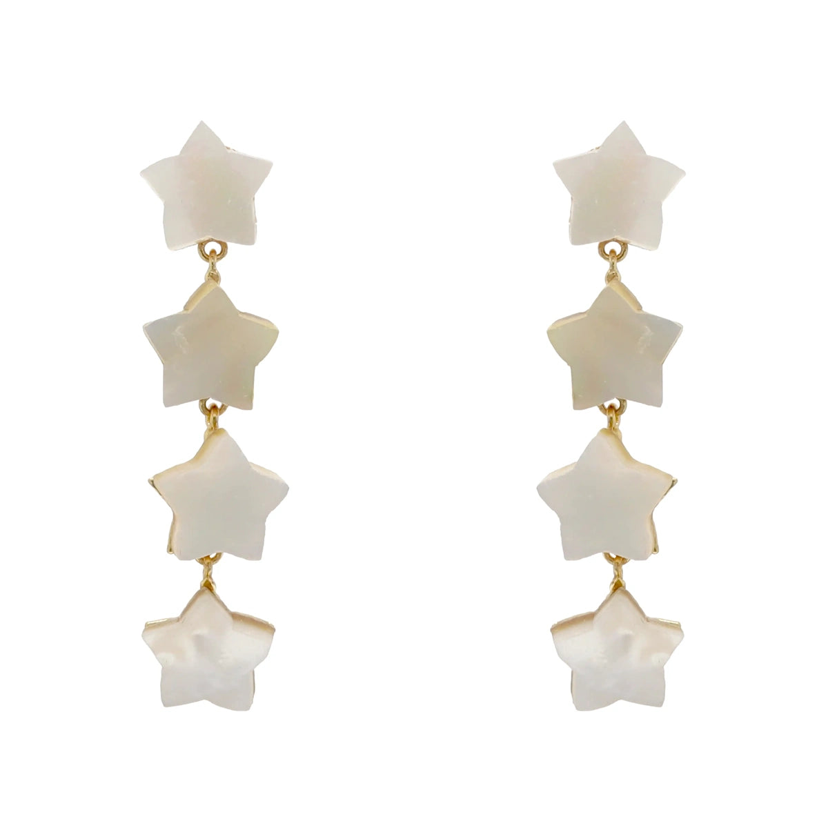 Pendientes Candea Blanco nácar