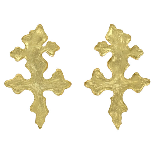 Pendientes Cruz Calatrava