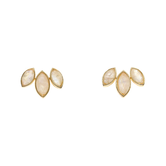 Pendientes Daisy Big Piedra Lunar