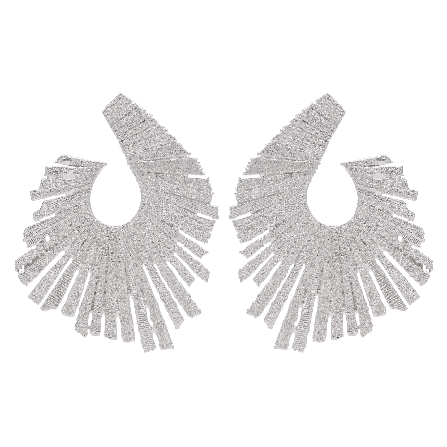 Pendientes Dalian Plata