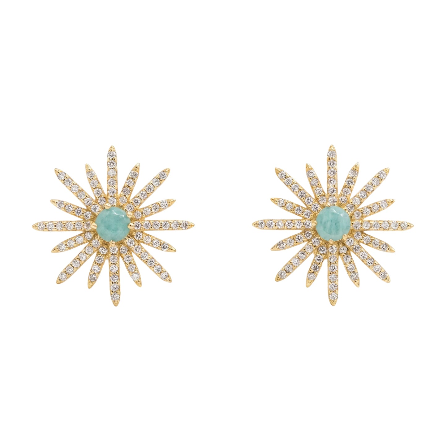 Pendientes Estrella Polar Ed. Limitada Amazonita shine