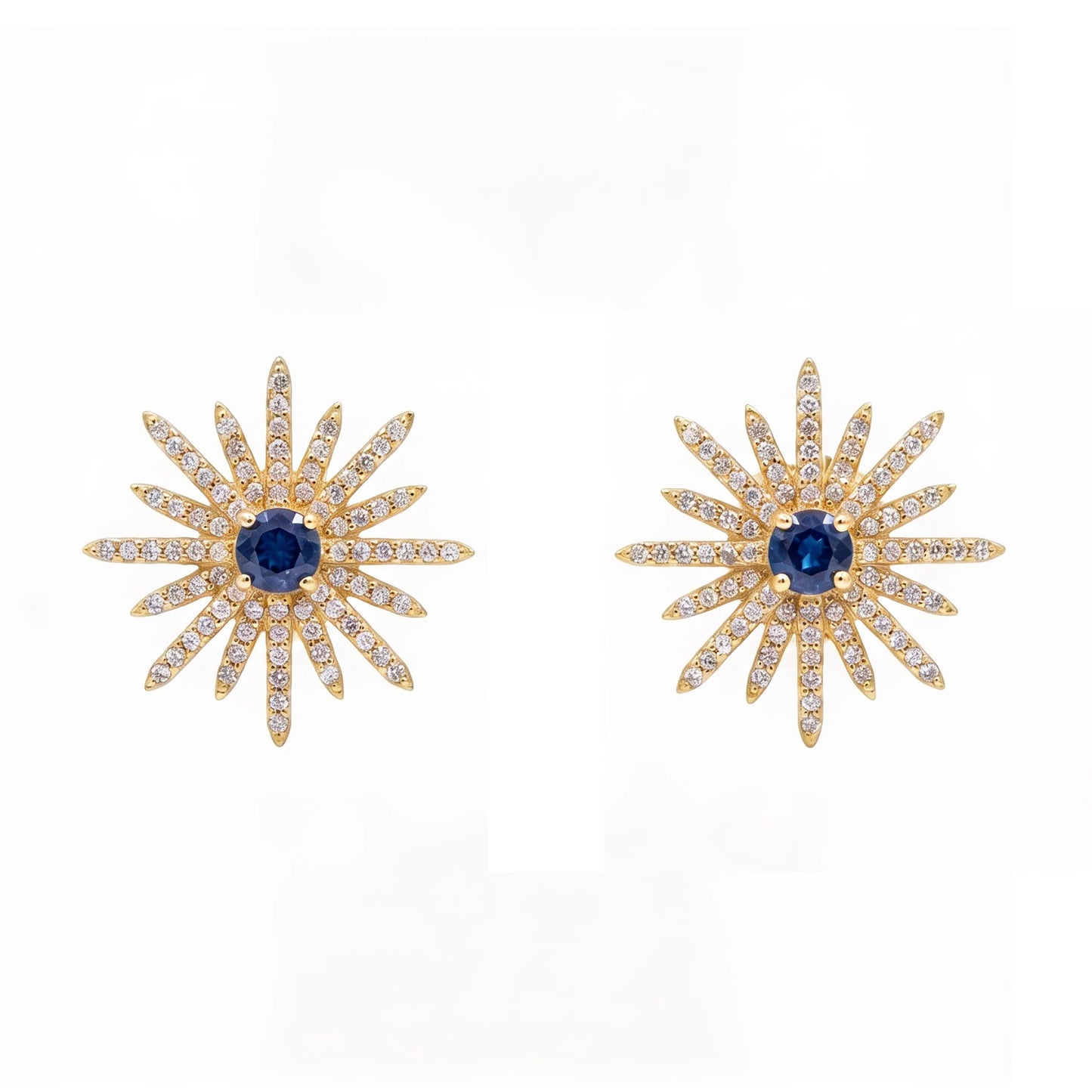 Pendientes Estrella Polar Ed. Limitada Azul y Beige