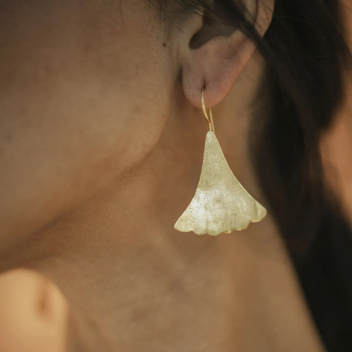 Pendientes Ginkgo