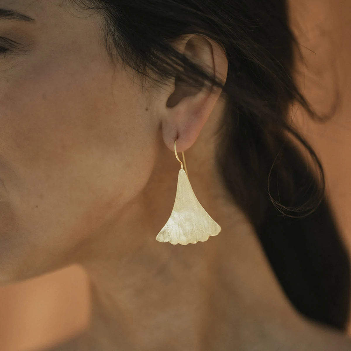 Pendientes Ginkgo