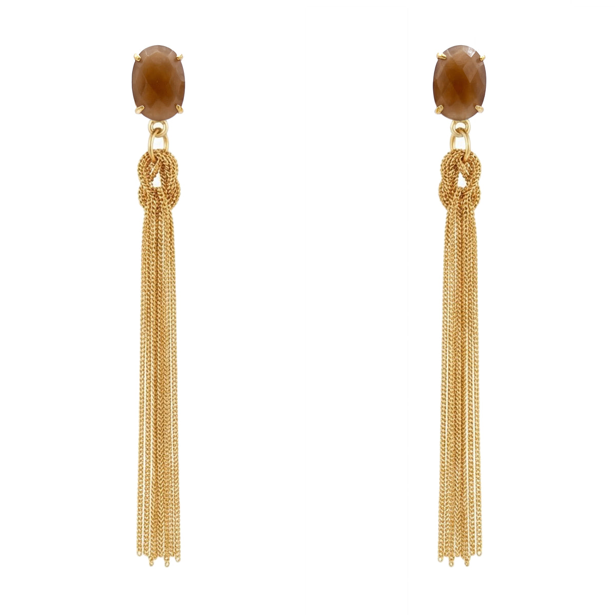 Pendientes Joan Ed. Limitada Marrón