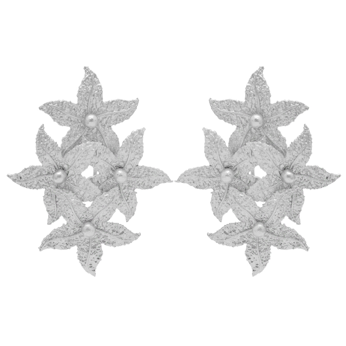 Pendientes Leiden Plata