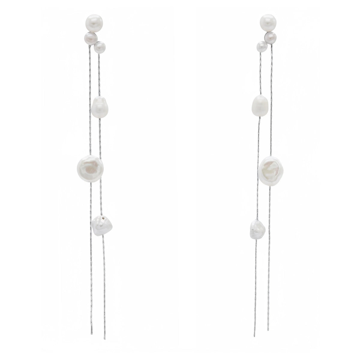 Pendientes Maravilla Ed. Limitada Plata Perlas