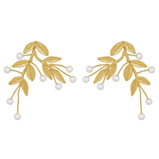 Pendientes Olivar Perlas