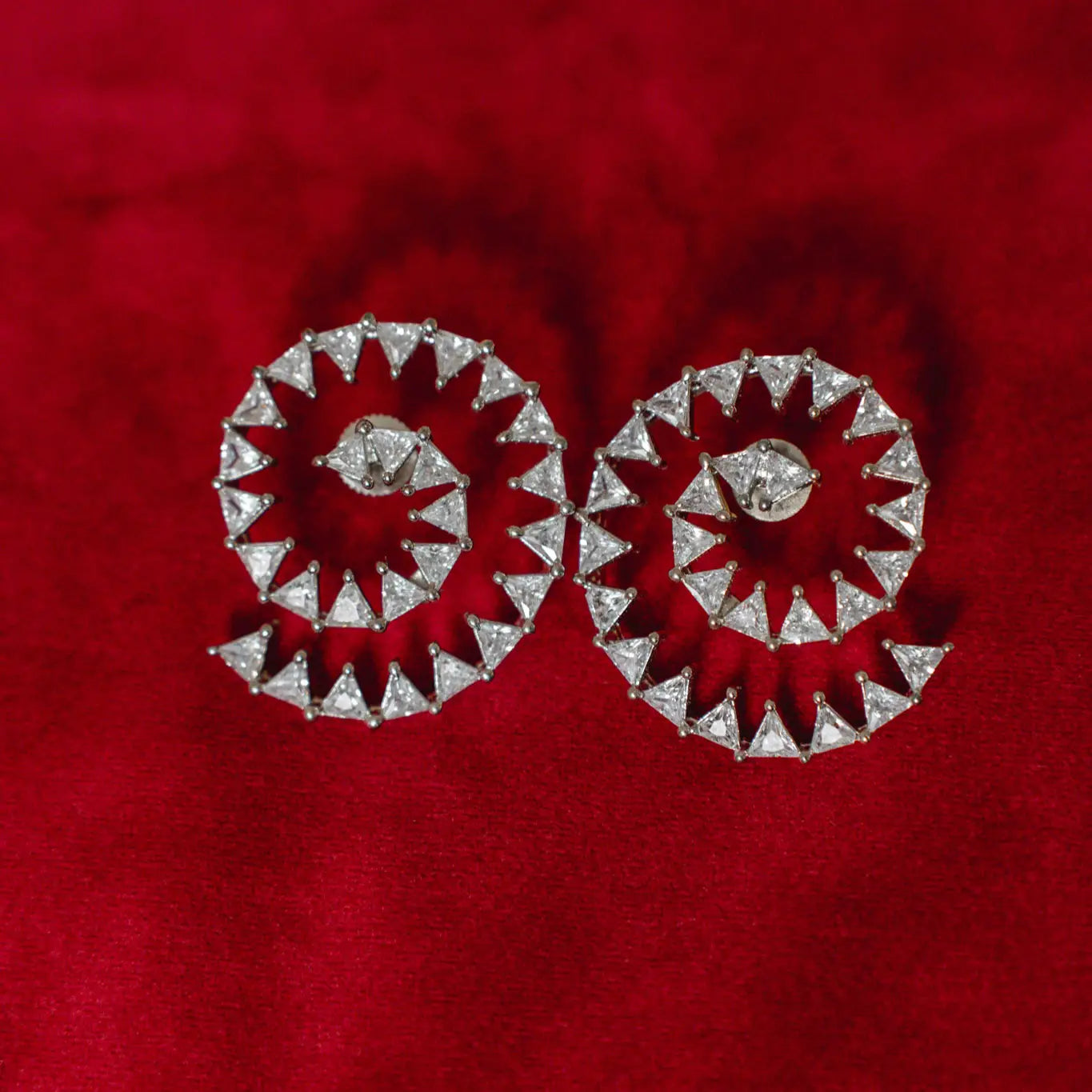 Pendientes Reata Espiral Plata Shine