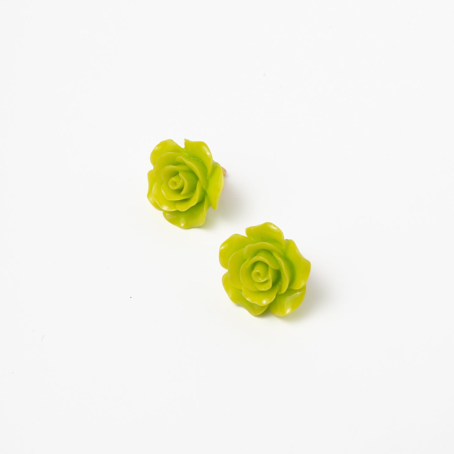 Pendientes Rosae Verde Lima