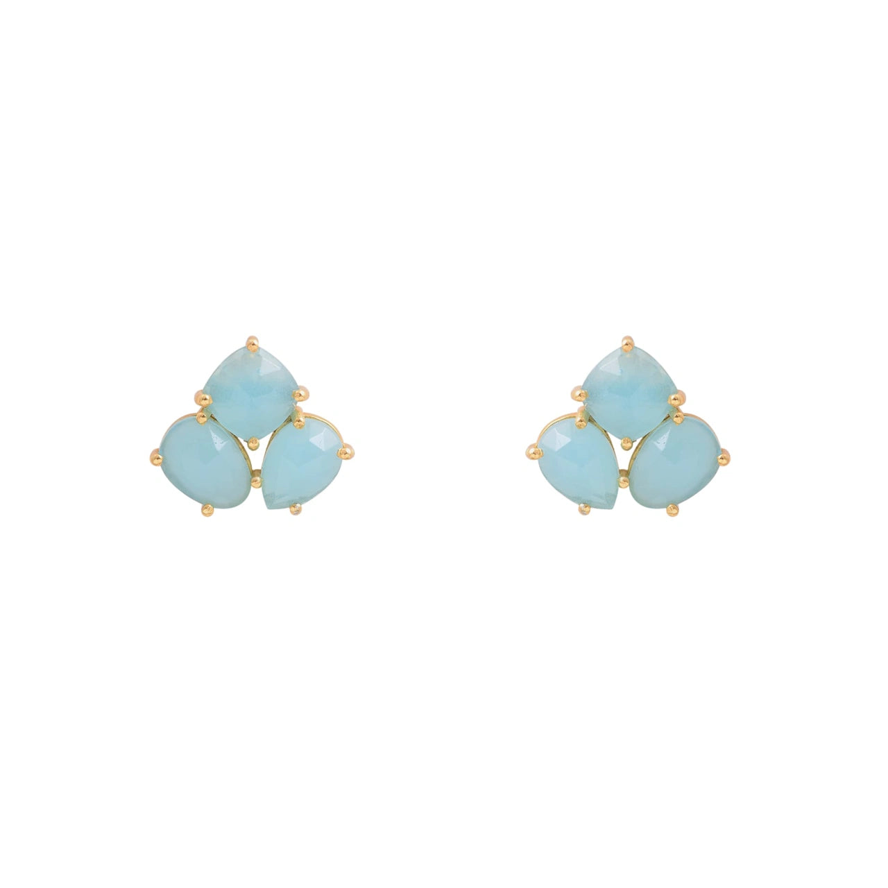 Pendientes Tiza Azul Turquesa