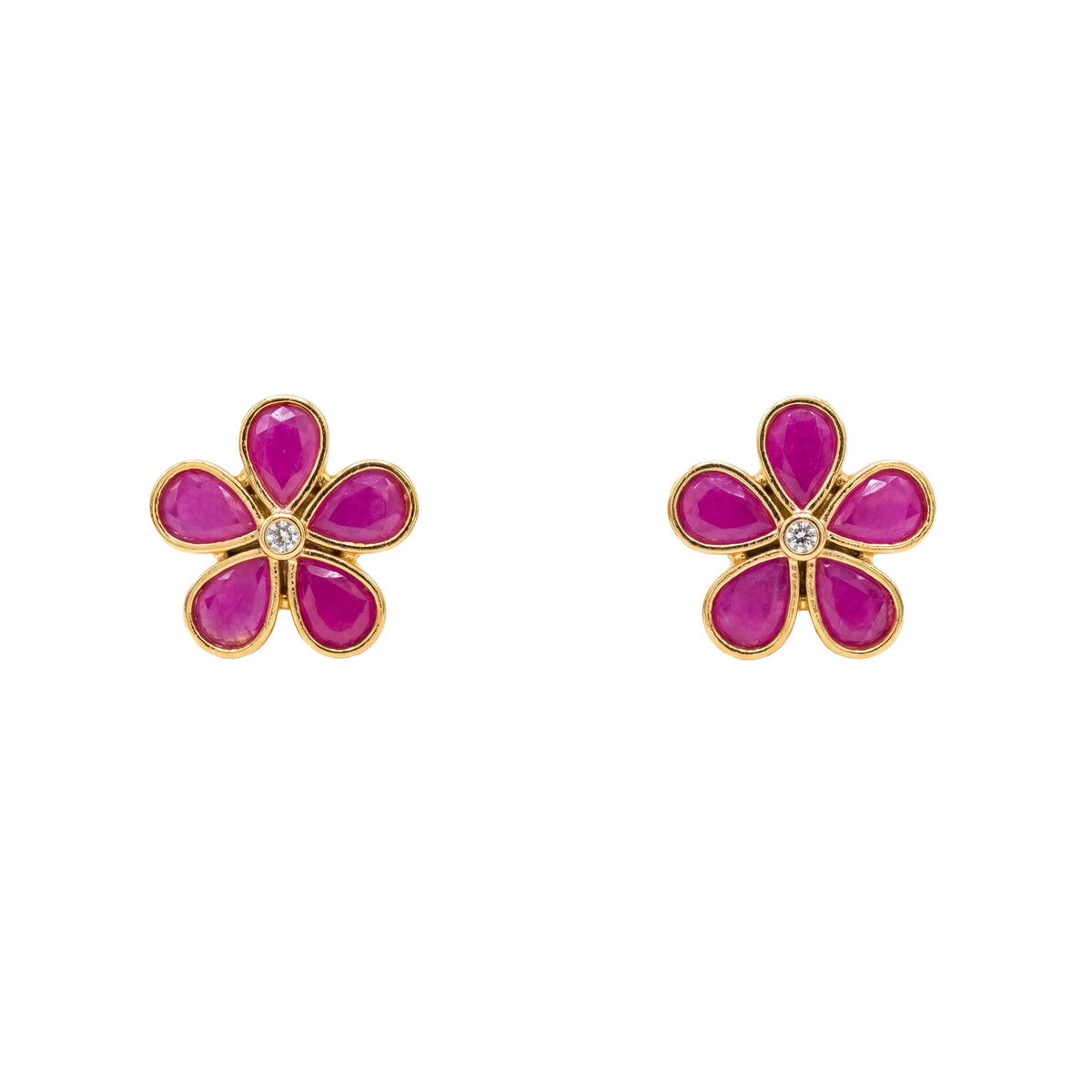Pendientes Zareli Fucsia