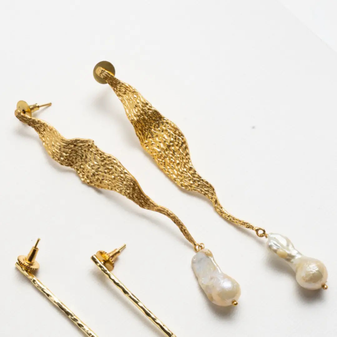 Pendientes Afrodita Perla