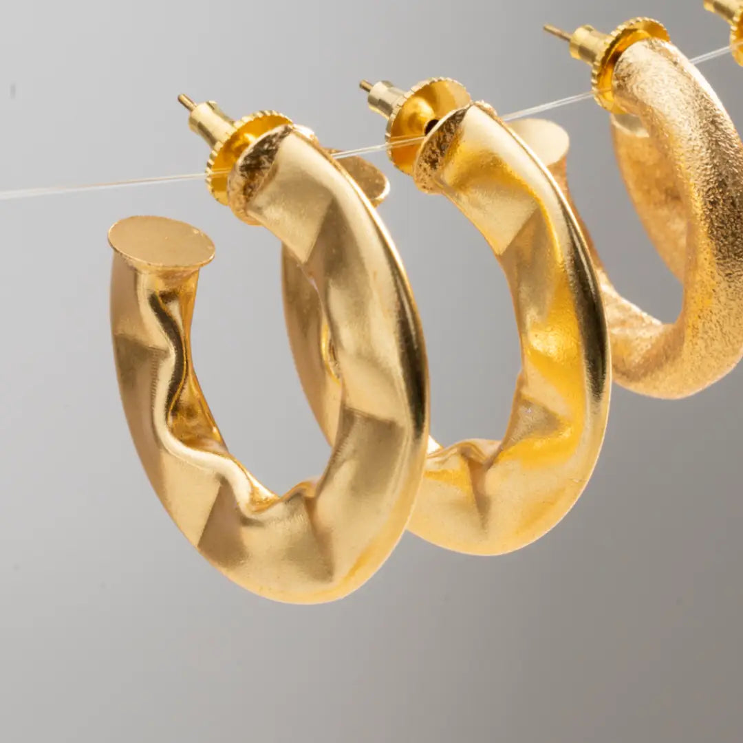 Pendientes Aros Arruga