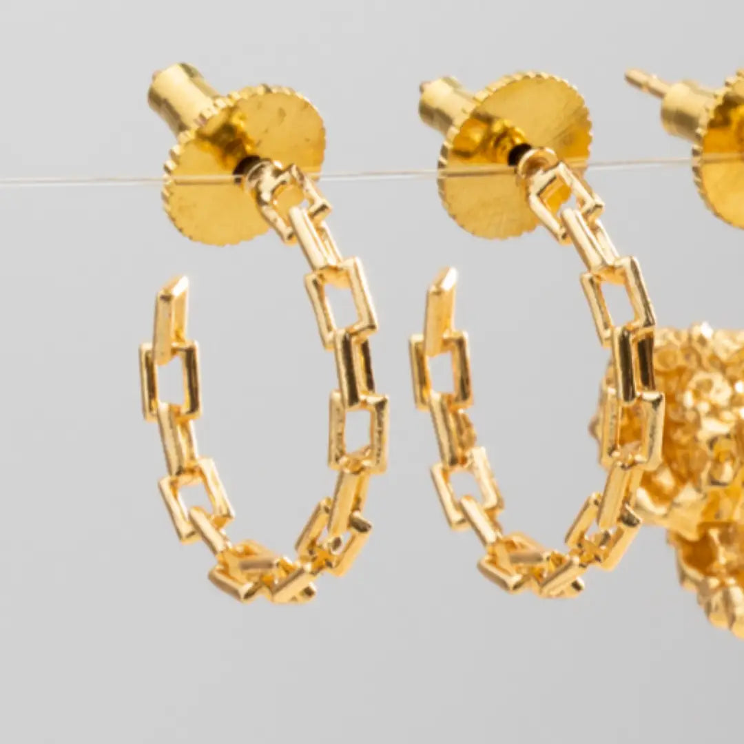 Pendientes Aros Cadenis