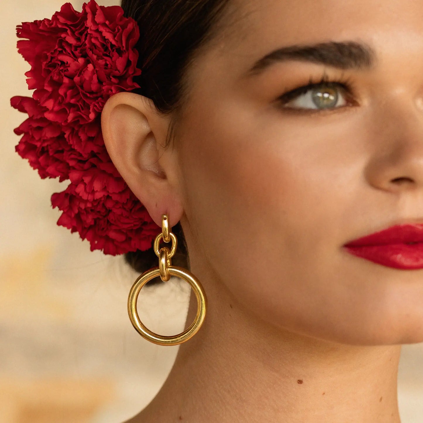 Pendientes Aros Eslabón