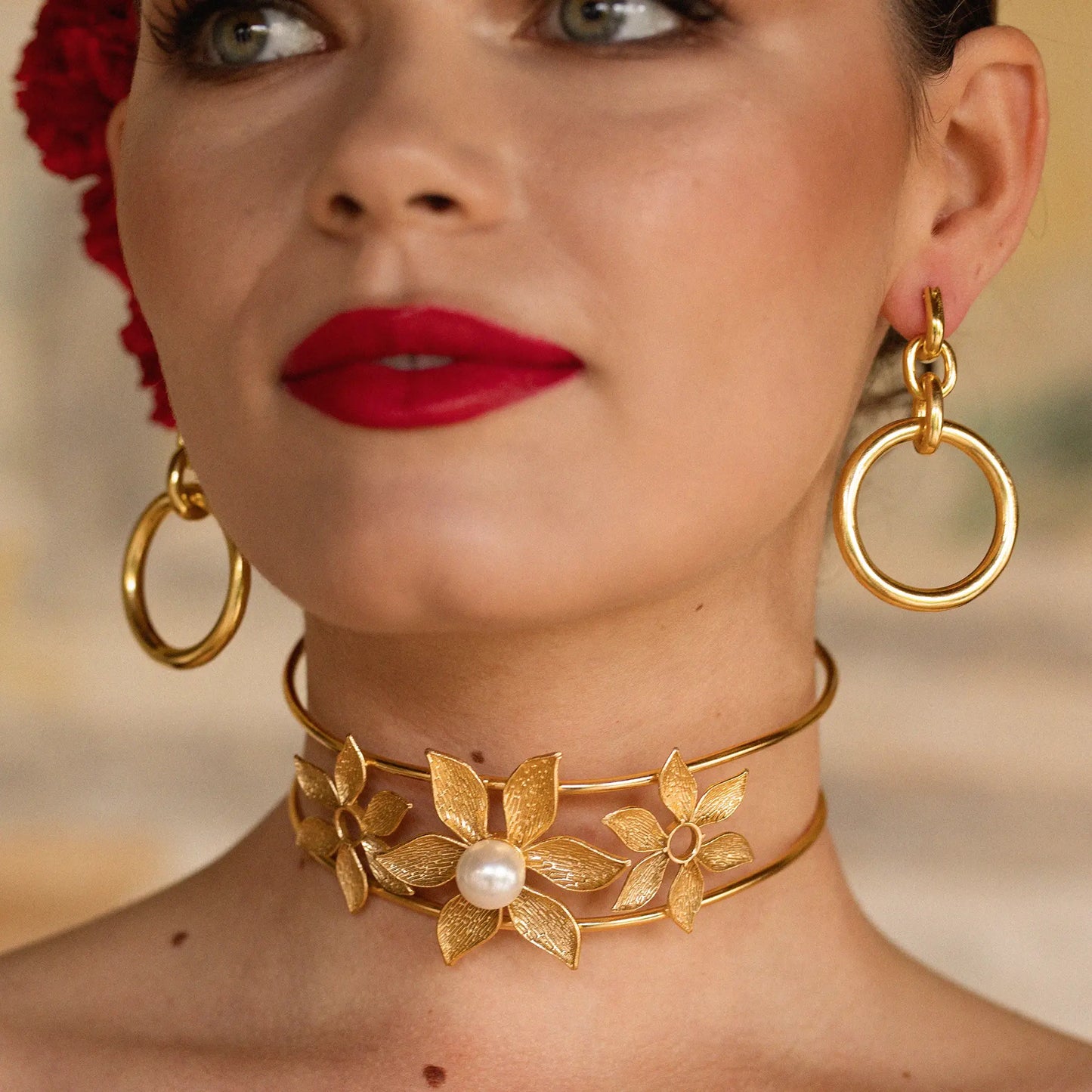 Pendientes Aros Eslabón