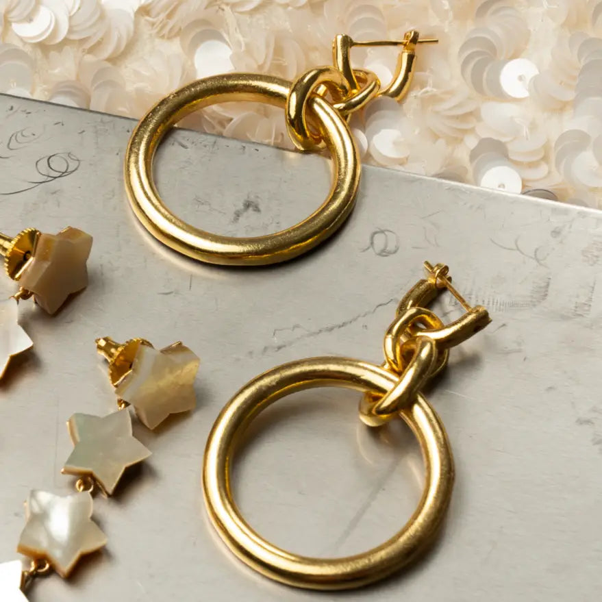 Pendientes Aros Eslabón