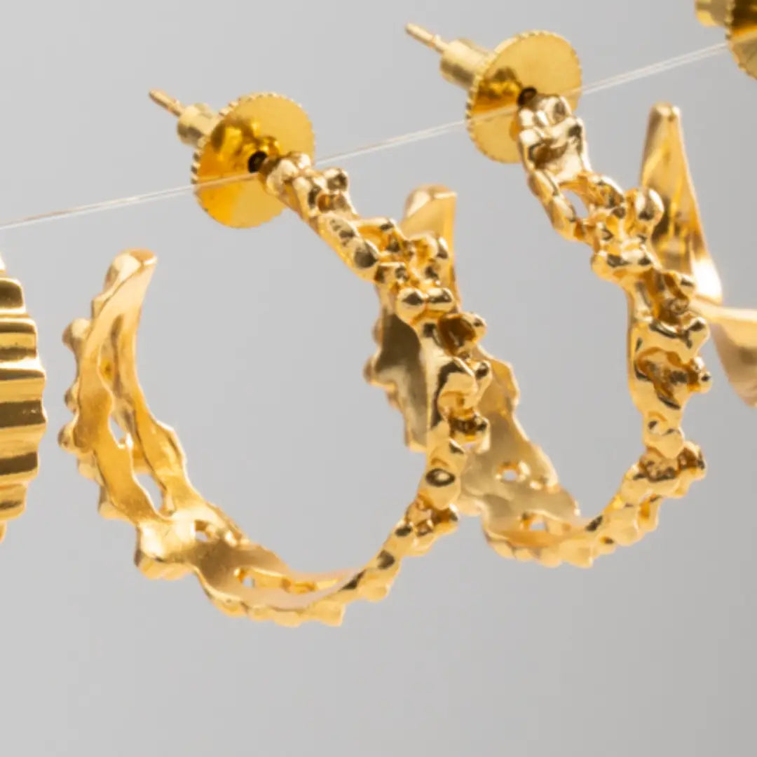 Pendientes Aros Iridio