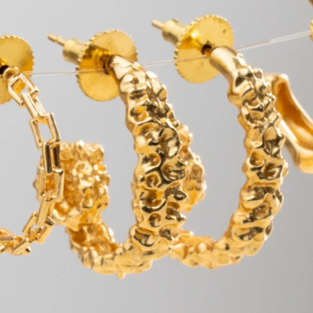 Pendientes Aros Rizo