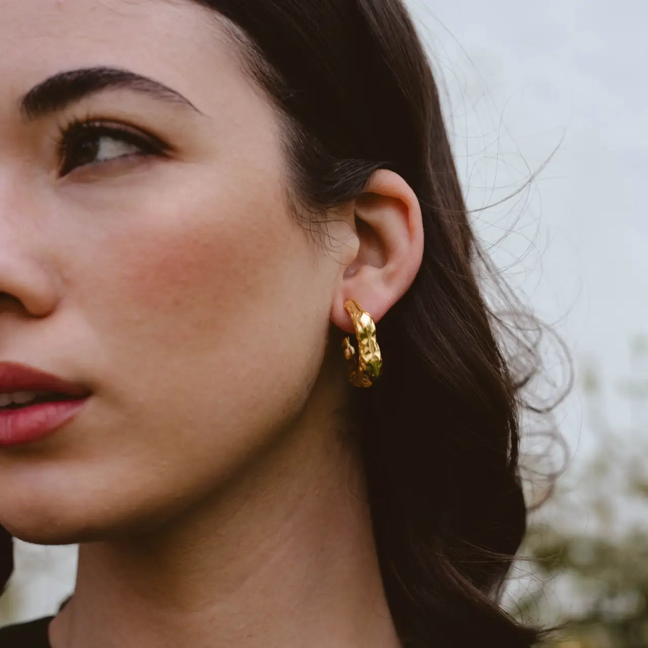 Pendientes Aros Sinuoso