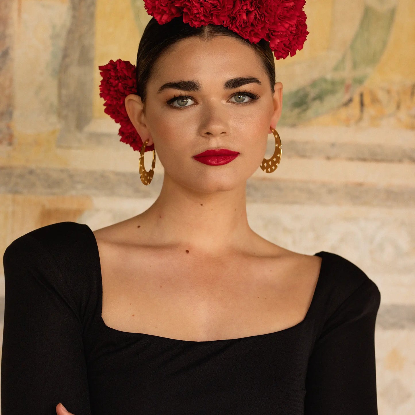 Pendientes Aros de Lunares